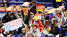 �tvrtfinálové utkání mistrovství sv�ta �e�ek s Norkami se hrálo v tém��...