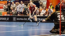 Do �ance se �ítí �eská florbalistka Karolína Klubalová.