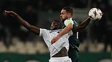 Rafiu Durosinmi (vlevo) a Sverrir Ingi Ingason.