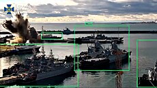 Ukrajinské podvodní drony poprvé zni�ily ruskou ponorku