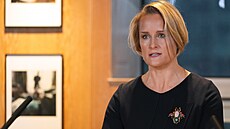 Nová �editelka britské tajné slu�by MI6 Blaise Metreweliová ve svém prvním...