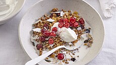 Domácí sko�icová granola