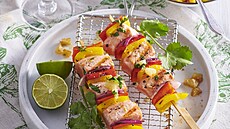 Brazilské rybí �pízy s mangovou salsou