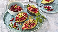 Avokádo pln�né �epnou salsou