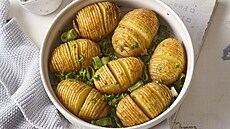 Brambory Hasselback