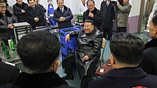 Severokorejský v�dce Kim �ong-un otev�el v regionech n�kolik továren. (prosinec...