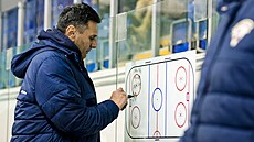 Ústí nad Labem, 17. 12. 2025. Hokejová 2. liga Slovan Ústí nad Labem - HK...