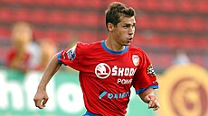 Martin Knakal v dresu Viktorie Plze v sezon 2005/06.