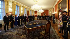 Prezident Petr Pavel jmenuje novou vládu. (15. prosince 2025)