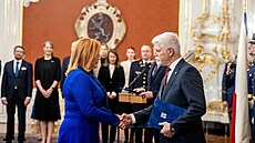 Prezident Petr Pavel jmenoval Alenu Schillerovou (ANO) ministryní financí. ...
