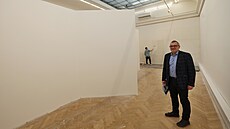 Galerie výtvarného um�ní Ostrava pro�la rekonstrukcí. Na snímku �editel JI�í...