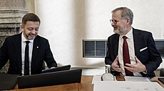 Kabinet v demisi premiéra Petra Fialy má ve stedu na programu své poslední...