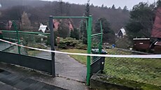 Chatová osada ve �lutav�, kde policie na�la poh�e�ovaného chlapce ze sousedních...