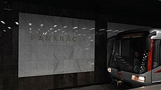 Nov� otev�ená a zmodernizovaná stanice metra C Pankrác. (19. prosince 2025)