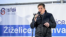 Slavnostní zprovozn�ní obchvatu �i�elic na silnici I/27 z Mostu do �atce. �éf...