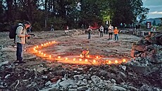 Tady kdysi stál kostel.