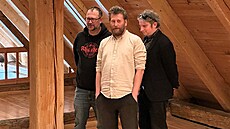 �éf mosteckého divadla Filip Nuckolls, re�isér Vít�zslav V�trovec a dramaturg...