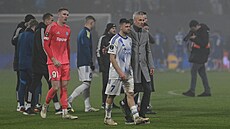Fotbalisté Sigmy si zprvu mysleli, �e nepostupují. Opak byl pravdou.