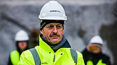 Projektový mana�er stavby Martin �t�pánek na budoucím centru Dornych, kde...