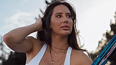 Océane Dodinová ukazuje formu nejen na tenisovém dvorci, ale i mimo n�j. Po...