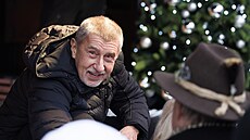 Andrej Babi a Alena Schillerová do Brna za volii na vánoní trhy (13....