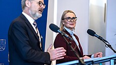 Tisková konference k záv�re�nému zhodnocení p�ed p�edáním agendy resortu...