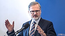 Tisková konference k závrenému zhodnocení ped pedáním agendy resortu...