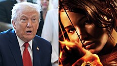 Trumpova st�edo�kolská sout� p�ipomíná Hunger Games