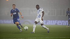 Abdoulaye Sylla u mí�e v utkání s Poznaní.