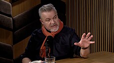 Moderátor Milo Pokorný v poadu Rozstel