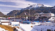 Sv�tový pohár biatlonist� v Hochfilzenu.