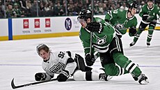 Radek Faksa v souboji svalil Brandta Clarka.