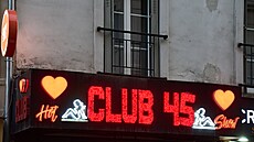 No�ní klub Club 45 v Pa�í�i (12. �ervence 2024)