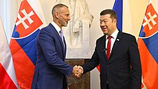 P�edseda Poslanecké sn�movny Tomio Okamura (SPD) se setkal s p�edsedou...