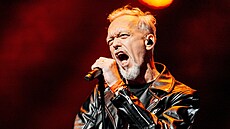 Kapela Lucie odehrála v rámci svého turné koncert v praské O2 aren. Na snímku...