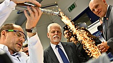 Ve stedu 10. prosince 2025 ráno navtívil prezident Petr Pavel Ústav pro...