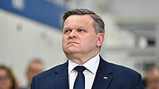 Polský senátor Wojciech Skurkiewicz (24. února 2023)