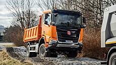 Nejvíc voz� automobilka Tatra vyrábí pro stavebnictví � 70 % sériových podvozk�...