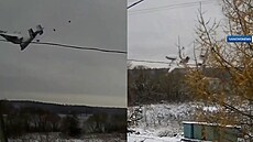 V Rusku se zítil vojenský transportní letoun, posádka zahynula