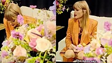 Taylor Swift se po setkání s peivími a rodinami obtí útoku v Southportu...