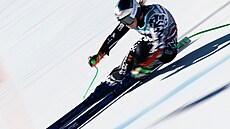 Novozélan�anka Alice Robinsonová v super-G ve Svatém Mo�ici