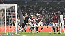 Momentka ze zápasu Sparta Praha  Slovan Liberec.