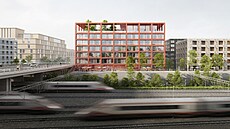 Na první �ásti p�estavby pra�ské Florence bude pracovat 15 architektonických...