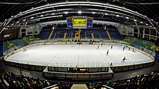 Ústí nad Labem, 17. 12. 2025. Hokejová 2. liga Slovan Ústí nad Labem - HK...