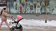 Nev�ední skautský betlém, v n�m� je k vid�ní místní rodák Emil Zátopek �i...