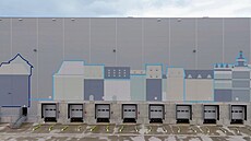 Nejv�t�í �eský mural zdobí halu v Chebu. Vytvo�il ho ChemiS.