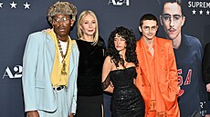 Tyler Okonma, Gwyneth Paltrowová, Odessa A�zionová a Timothée Chalamet v New...