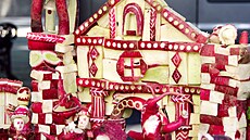 Vy�ezávání �edkvi�ek v Mexiku. (22. prosince 2018)