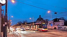 V ulici �elivského do�lo ke srá�ce tramvají (16. prosinec 2025)