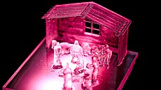 Nejmen�í 3D ti�t�ný betlém v �R (16. prosinec 2025)